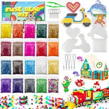 800 piezas/8400 piezas Cuentas de píxel DIY, adecuadas para decoración de joyería hecha a mano, kit de fabricación de joyería DIY colorida - regalo perfecto para cumpleaños u ocasiones festivas