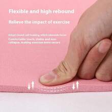 8mm Non-Slip Yoga Mat: Extra Grip For Stable Poses - Hồng - Xem 1