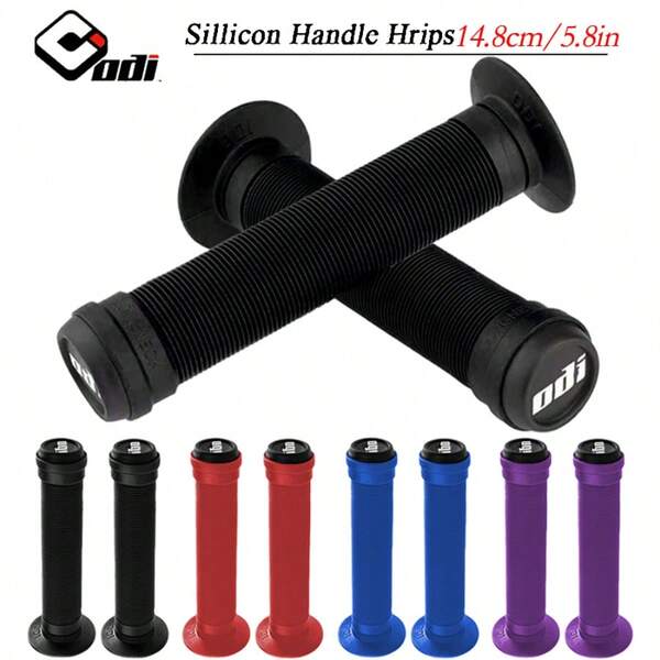 SpeintSparkZK ODI MTB Bicycle Handlebar Grips Soft Silicone Handle Cover Downhill BMX Street Climbing Bike Balance Bike Extreme Cycling Grip