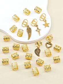 26 pezzi Set di accessori per capelli con anelli in lega a tema sole, stile misto, gioielli per capelli per trecce, per ragazze e donne boho, calze natalizie, riempitivi per calze natalizie, riempitivi per calze natalizie per donne, regali di Natale, regali, riempitivi per calze natalizie, regali per donne, regalo, regalo di Natale, riempitivi per calze natalizie per adulti, riempitivi per calze natalizie per adulti, accessori per capelli, accessori per donne, riempitivo per calza, accessorio per capelli per la maggiore età, accessori per capelli natalizi, idee regalo per donne, riempitivi per calze natalizie per la bellezza