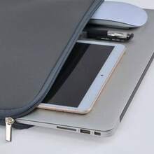 Bolsa Maletin Portafolio Laptop Funda Tablet Pro 13 pulgadas impermeable, ligero, resistente, duradero, a prueba de golpes, negro, funda para computadora portatil - inicial - Ver 4