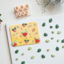 Christmas Themed Earring Making Kits, Gingerbread Man, Christmas Star, Holly Leaf Shape Stud Cluster Polymer Clay Cutters For Earring & Jewelry Making, Winter Series Clay Cutters For Jewelry Maker