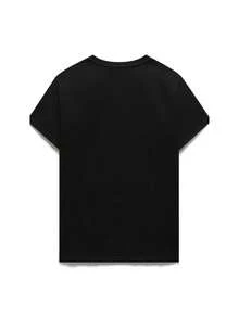 Camisetas para meninas - Preto - Ver 3