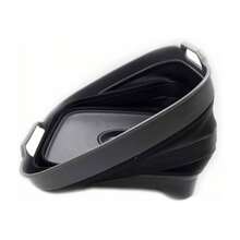 10L 2.64 Gallon Collapsible Dishpan With Draining - Foldable Washing Basin - Portable Dish Washing Tub - Space Saving Kitchen Storage Tray 1, Black - 1 + 灰色/黑色 - 查看 5