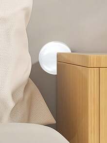 透明门缓冲保护垫 - 适用于门、橱柜门、冰箱门、马桶座圈，提供冲击保护，防止凹痕和刮痕，是降低噪音和保护门口附近墙壁的理想选择。 - 彩色 - 查看 3