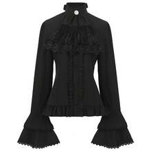 Women's Costumes - 230831 French Shirt Style 1-white - View 7