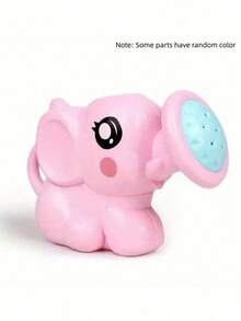 1pc Elephant Shaped Shower Sprinkler Toy, Children's Bathtub Toy, Baby Bath Toy, Bathtub Toy, 1 Year Old Baby Toy, Green - Multicolor - View 4