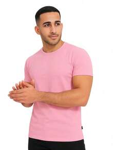 American In Ribbed Fabric - Dusty Pink - View 2
