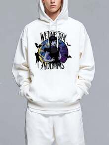 Men Zip-Up Hoodies - White - View 1