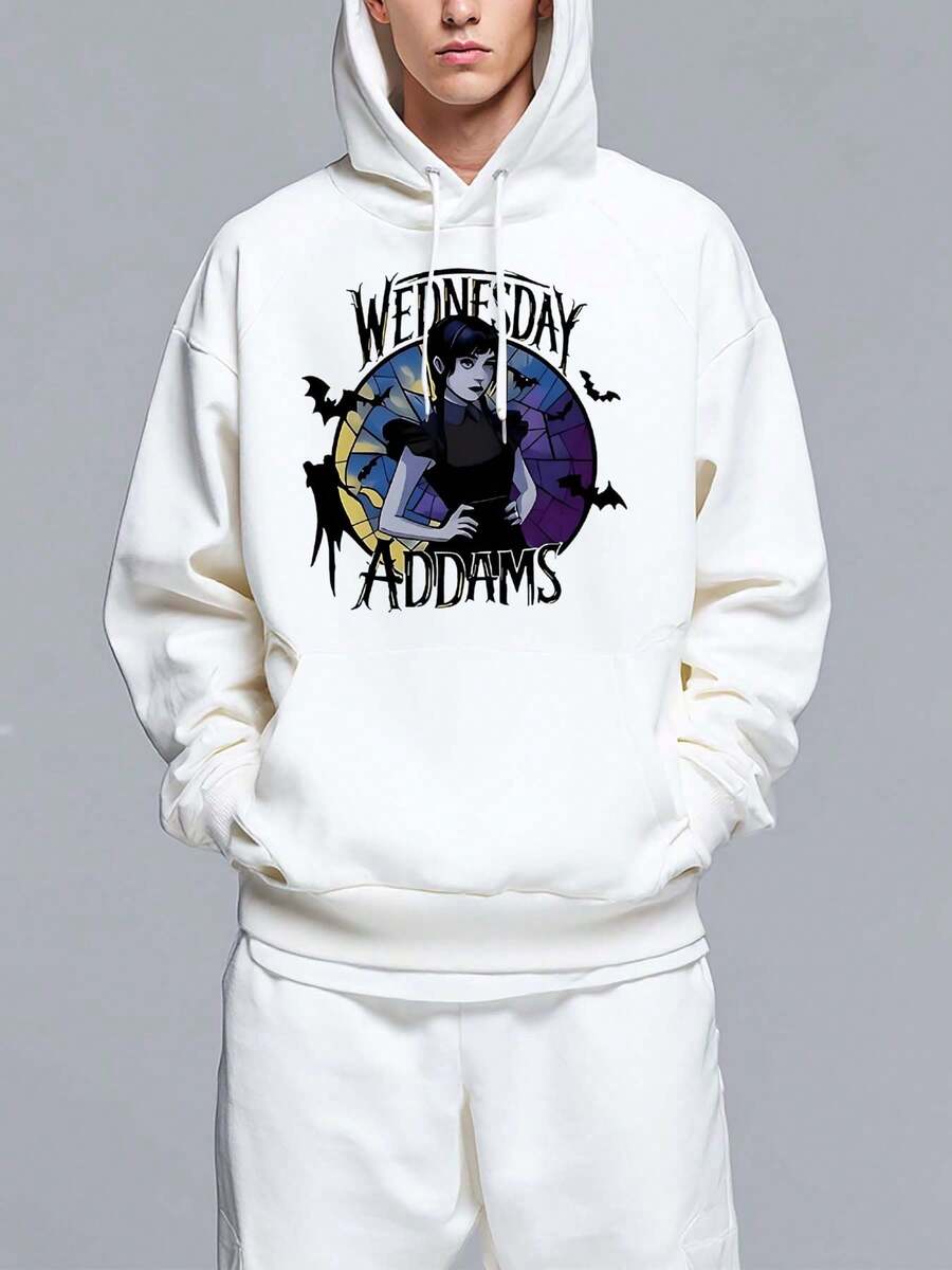 Men Zip-Up Hoodies - White - View 1