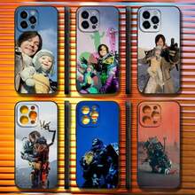 D-Death S-Stranding 2 Phone Case Covercompatible with  17,16,15,14,13,12,11,Pro,Max,Plus,X,XS,SE4,E,Mini,Soft Black Case,Covercompatible with  17 Hülle, 17 pro Hülle, 17 promax Hülle