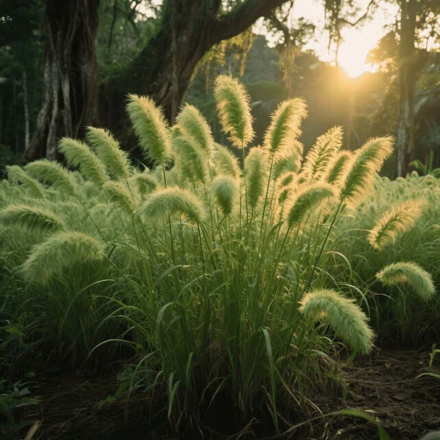 98 Pampas Grass Seeds for Garden Ornamental Grass Outdoor Rock Garden Planting Plumes Elegant Integrate Wild Charm into Garden - Verschiedenfarbig - Übersicht 1