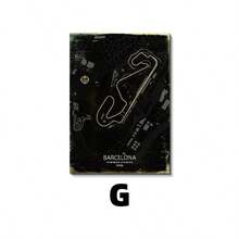 1pc Nurburgring Race Track Map Design Area Rug, Rectangle Polyester Knit Fabric Carpet, Fade Resistant Bedroom And Living Room Decor, Indoor Use