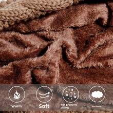 Women's Winter Scarf Hat, Versatile Scarf Hat, Outdoor Use, Windproof Ear Protection Thick Scarf Hat - Multicolor - View 6