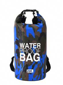 20L Waterproof Dry Bag, Roll-Top Design, Keeps Gear Dry, Suitable For Kayaking, Rafting, Boating, Swimming, Camping, Hiking, Beach And Other Activities - Multicolor - View 10