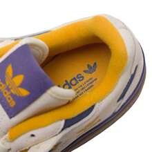 Adidas Originals FORUM LOW CL Unisex Casual Shoes, Lightweight, Breathable, Durable, Low-Top Sneakers JQ2655 - Wonderful White/Soft Violet/Soft Yellow - View 6