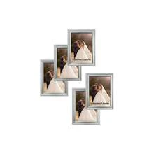 Bộ 5 khung tranh treo tường họa tiết bạc, trưng bày ảnh kích thước 3,5x5", 4x6", 5x7", 6x8", 8x10", đặt ngang và dọc, phù hợp cho phòng ngủ phong cách Bắc Âu, phòng khách hiện đại, hành lang, trưng bày ảnh treo tường, quà tặng tuyệt vời cho Giáng sinh, Halloween, ngày lễ tình nhân. (Giấy ảnh được tặng ngẫu nhiên) - Nhiều màu - Xem 13