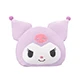 Miniso Sanion Kuromi Series - Upgraded Elastic And Ultra-Soft Little Devil Pillow. Made Of High-Quality Elastic And Ultra-Soft Fabric, With A Touch As Soft As Clouds(1 PC)