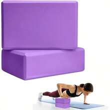 2pcs, Yoga Blocks, Soft Non-Slip Yoga Bricks For Yoga, Pilates, Meditation