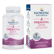 Nordic Naturals Prenatal DHA, Unflavored - 90 Soft Gels - 830 Mg Omega-3 + 400 IU Vitamin D3 - Supports Brain Development In Babies During Pregnancy &Amp; Lactation - Non-GMO - 45 Servings - Flavor NameC - 查看 1