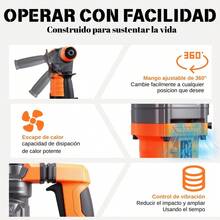 Taladros industriales de alta potencia martillos electricos perforacion profesional taladro industrial martelete potente alto rendimiento durabilidad uso heavy duty construccion obra instalacion tecnico ferretero - Naranja - Ver 6