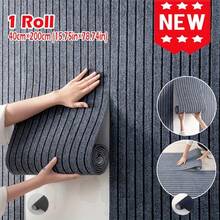 1 cuộn giấy dán tường và sàn tự dính dày 5mm - Nhựa PVC Vinyl bền chống trượt, dễ cắt, thích hợp cho phòng khách, phòng ngủ, bảo vệ nhà bếp và trang trí nội thất, lót sàn nhà bếp | Thiết kế sàn hiện đại | Lót sàn bền - Nhiều màu - Xem 5