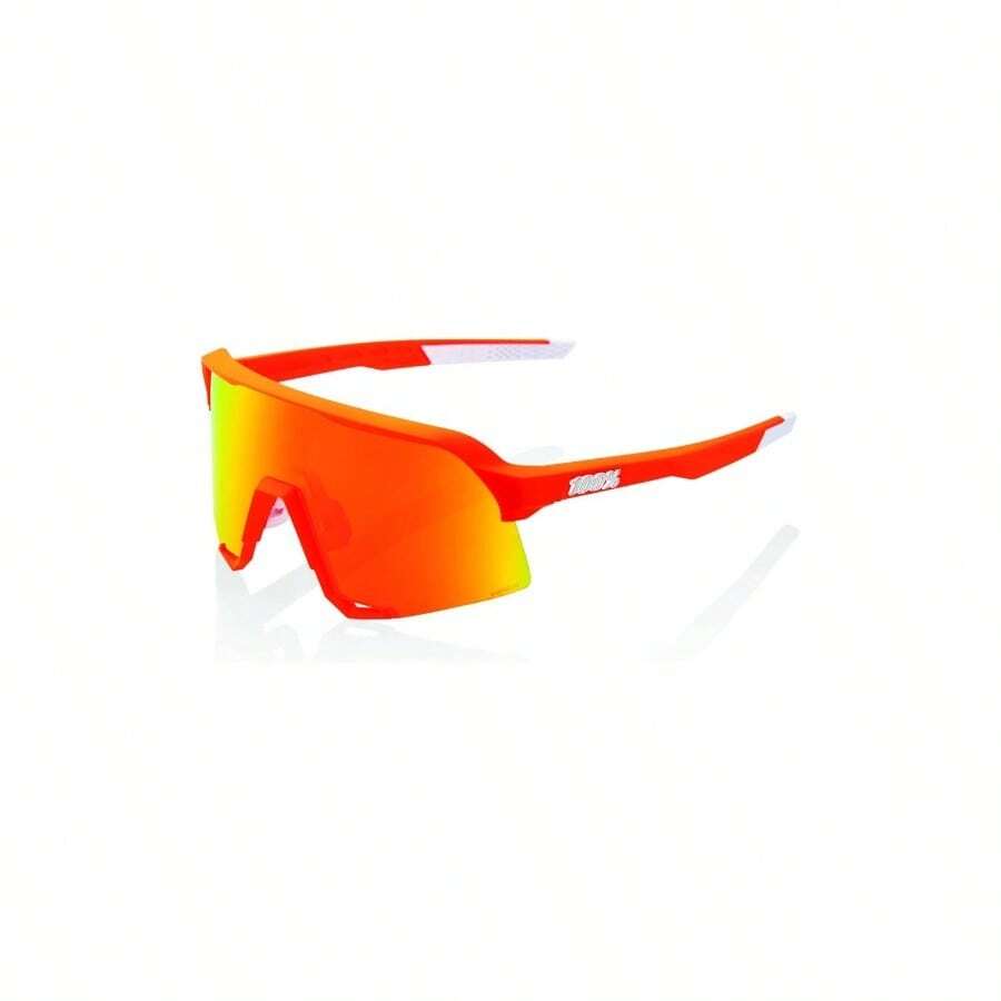 S3 Sport Performance Cycling - Vented Baseball, Road Bike, Triathlon Racing With Interchangeable Lens - 柔軟觸感霓虹橙 - 查看 1