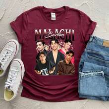 Vintage Malachi Barton T-Shirt Zombies Inspired Malachi Burton Victor Shirt Retro 90s Tee Hiphop Clothes Tv Show Merch Fans Gift - 灰色 - 查看 6