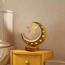 3D Magic Moonlight Desk Lamp Can Be Powered By 3xAA Battery Power Supply. It Means That Magic Moon Light Can Be Placed Casually Anywhere.(3xAA Battery Not Include)