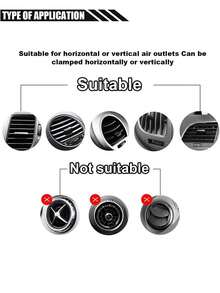 Nuevo adorno con clip para rejilla de ventilación del coche con calavera de murciélago de strass (sin fragancia incluida)