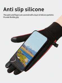 Luvas de Inverno para Homens, Luvas Térmicas com Tela Sensível ao Toque Adequadas para Corrida, Ciclismo, Caminhada, Direção, Caminhada, Digitação, Esportes
