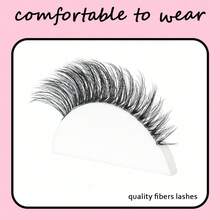 10 Pairs 3D Full Cat Eye Fluffy And Soft Mink Eyelashes Long Silky Eyelashes Daily Work Meetings Natural False Eyelashes Comfortable To Wear - Cat Eye Lashes - View 3