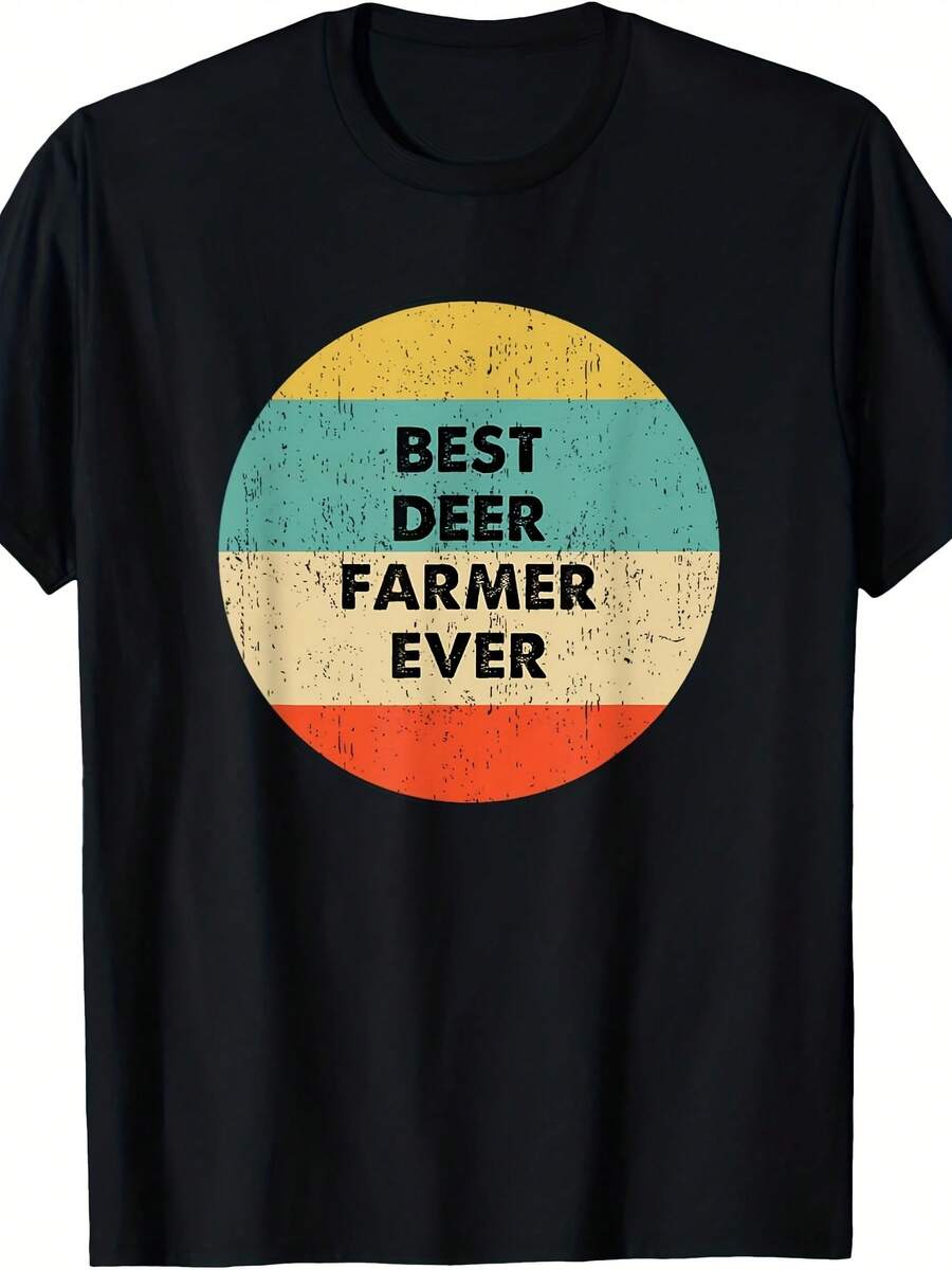 Deer Farmer T-Shirt - Style 9 - View 1