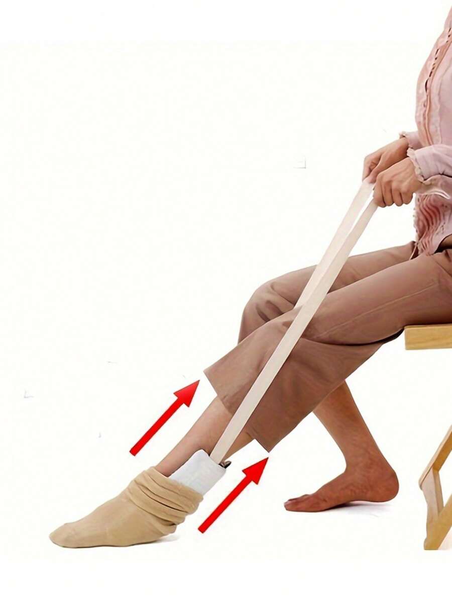 Ajutor pentru șosete - Glisant ușor de îmbrăcat și dezbrăcat - Dispozitiv de asistență la tragere - Instrument de ajutor pentru șosete - Tragere pentru vârstnici, seniori, gravide, diabetici - Ajutor la tragere 1 buc Ajutor pentru șosete - Glisant ușor de îmbrăcat și dezbrăcat - Dispozitiv de asistență la tragere - Instrument de ajutor pentru șosete - Tragere pentru vârstnici, seniori, gravide, diabetici - Ajutor la tragere