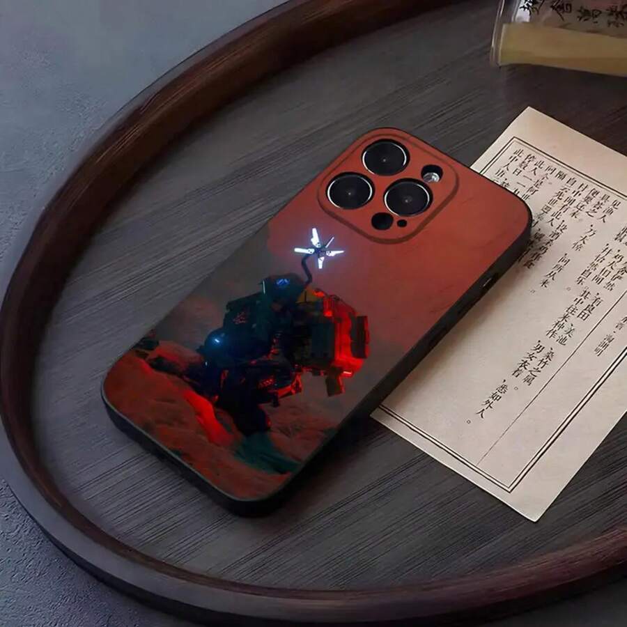 Game Death Stranding 2 Phone Case Covercompatible with 17 Pro Max  16 14 Pro Max 12 15 Plus 13 Pro 11 Xr X Xs 8 7 Plus Se Back Cover,Covercompatible with  17 Hülle, 17 pro Hülle, 17 promax Hülle - Schwarz7 - Übersicht 1