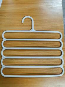 5 pièces/1 pièce Cintre multifonction Décorations Décor de festival Décor de chambre Décor de maison Décor de chambre à coucher Robe Pantalon Chaussures Jeans Bottes Jupe Chambre à coucher, Organisateur, Organisateur, Rangement à la maison, T-shirt blanc Femme, Pantalon noir Femme