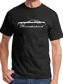 1977 1978 1979  Thunderbird Classic Outline Design Print Tshirt - 款式20 - 查看 1