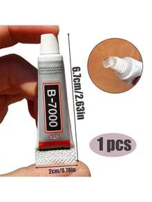 A 50ml B7000 Glue Headwear Brooch Jewelry Glue Inlay Adhesive Diamond Jewelry Stud Earring Pendant Strong Adhesive For DIY Handcraft