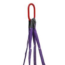 LOYALHEARTDY 3T Chain Sling, Chain Sling With 4 Hooks, Lifting Chains With Hooks, For Various Lifting And Moving Activities - Purple+Red - View 9