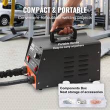 Kit de reparación de abolladuras con soldador de pernos , extractor de abolladuras con soldador por puntos de 3KW con 6 modos de soldadura, máquina extractora de abolladuras con soldadura por puntos para carrocería de automóviles y 16 tipos de accesorios de soldadura para reparación de abolladuras de automóviles, camiones y motocicletas - 3 kW - Ver 6