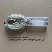 1PC10/30/50/70/80LED2/3/5/7/10M Halloween Tring Light Halloween Decoration Room Decor Halloween Garden Decor For Gift Fairy Holiday Decor Festival Decor