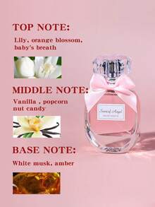 55毫升花香甜心果香香水喷雾，清新自然的花香，适合派对、约会、工作场合，展现优雅魅力，也是万圣节、圣诞节送给家人、朋友、女友的理想礼物。 - 55毫升 - 查看 4