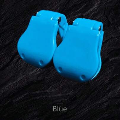 Soporte para caña de pescar, fijador de correas de Clip, soporte para caña de pescar de diseño compacto, fijador de caña de pescar montado en la pared, 2 uds.