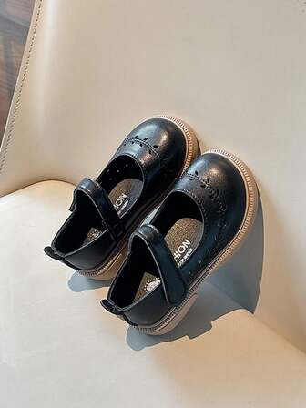 2025 Girls' Leather Shoes, New Spring/Autumn Princess Shoes, Soft Bottom Shoes For Little Girls