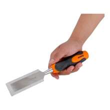 Formón para Madera 1-1/2 '' FUMETAX | Cincel de Carpintería Profesional con Mango Bimaterial Ergonómico | Talla, Rebaje y Acabados SW-8131009 - Naranja - Ver 3