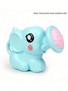 1pc Elephant Shaped Shower Sprinkler Toy, Children's Bathtub Toy, Baby Bath Toy, Bathtub Toy, 1 Year Old Baby Toy, Green - Multicolor - View 2