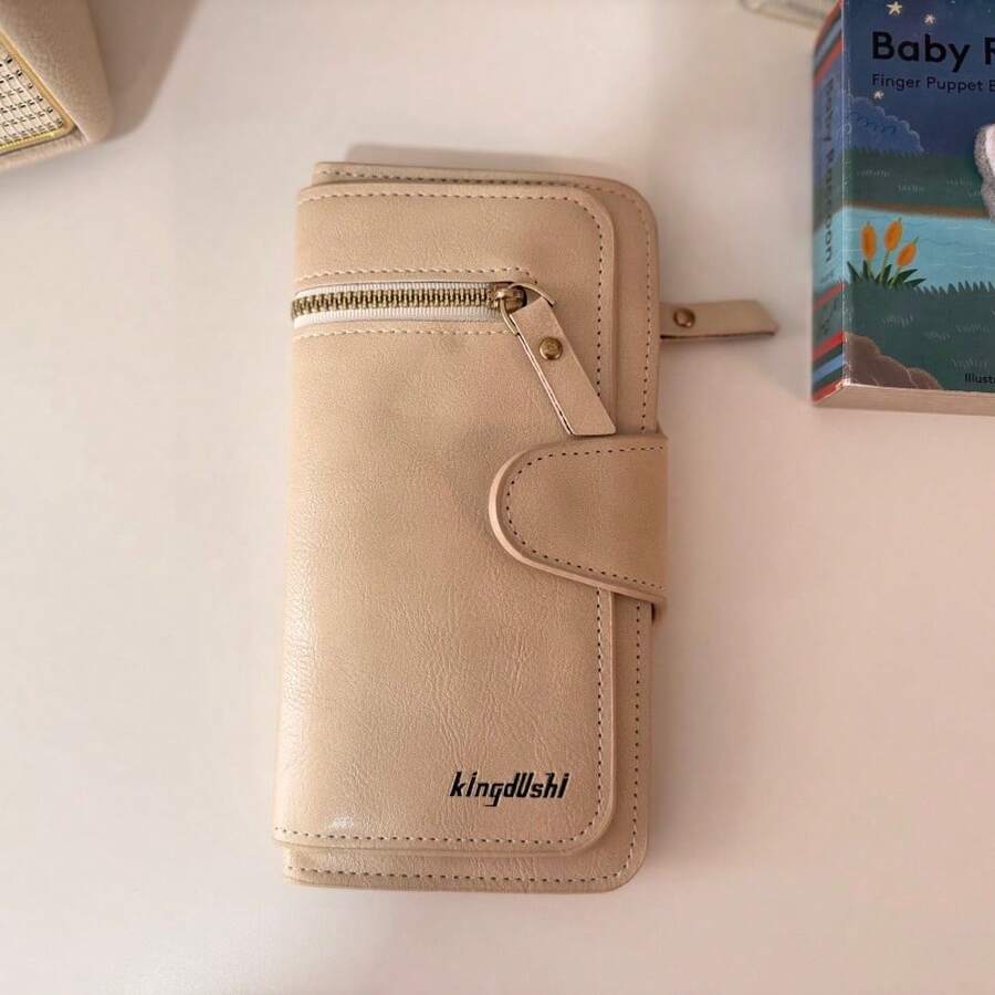 Long Wallets - Beige - View 1