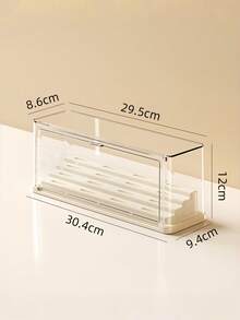 2025 New Bestselling Desktop Display Rack, Dustproof Desktop Storage Box, Tiered Shelf Peripheral Badge Multi-Layer Desktop Organizer Rack, Large Capacity Transparent Display Rack, Suitable For Peripheral Figurines And Toy Display - Multicolor - View 9