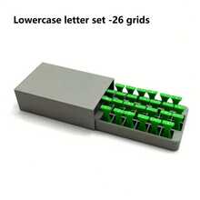 1 Set Uppercase & Lowercase Letter Clay Stamp Set, Handmade DIY Letter Molds | Small Embosser | Polymer Clay Stamps, Suitable For DIY Projects, Multi-Purpose Embossing Tool Kit - Multicolor - View 14