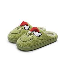 New Christmas Cotton Slippers, Men's And Women's Styles, Couple's Edition, Cozy Plush Slippers For Autumn And WinterInsulation,Galentines,Puppy,Carnival,Decoración Para Fiestas